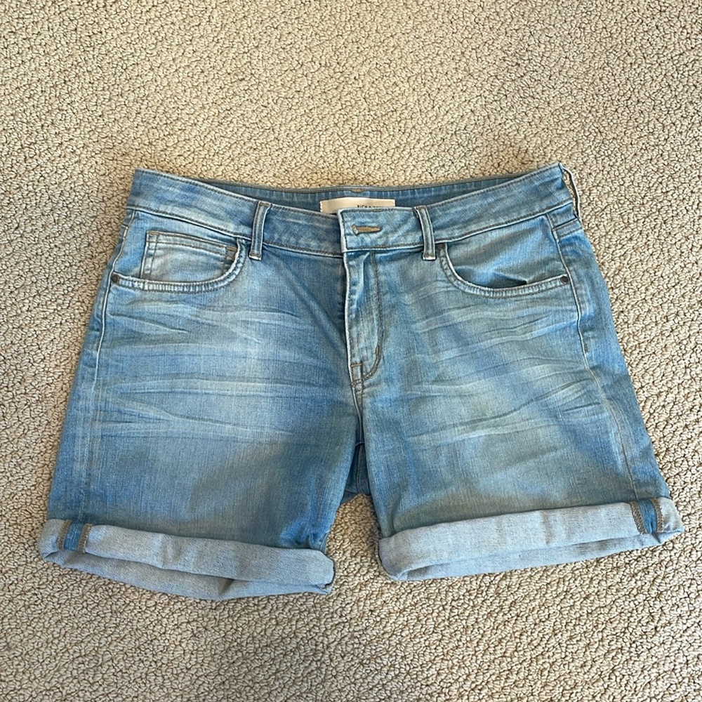 Rich and skinny size 28 rolled cuff denim shorts